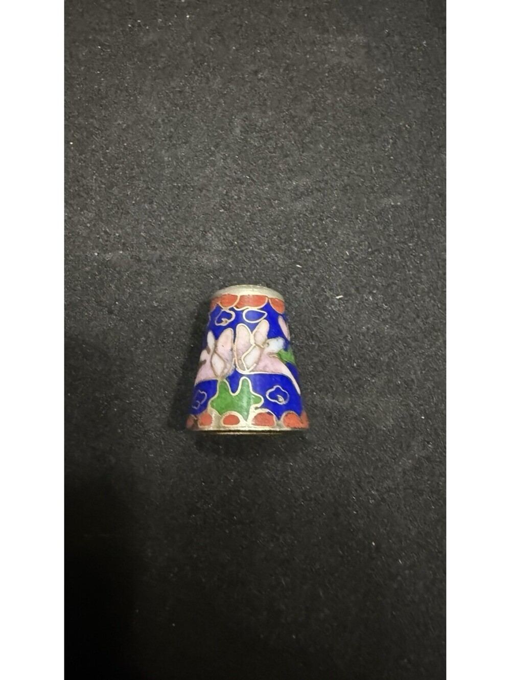 cloisonne thimble - Picture 4 of 5